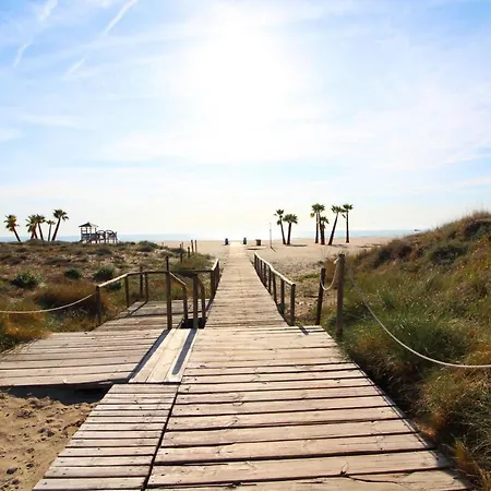 Appartement Global Properties, Piso Practico, Con Terraza Y Piscina En La Playa De Canet *