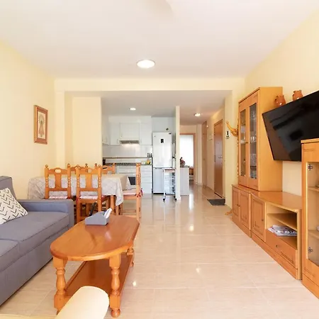 Appartement Global Properties, Piso Practico, Con Terraza Y Piscina En La Playa De Canet Canet d'En Berenguer